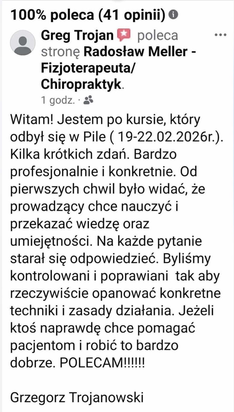 Opinia uczestnika 10xChiro