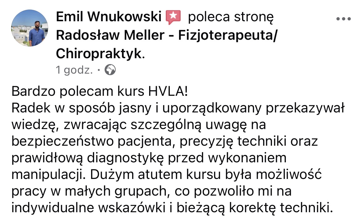Opinia uczestnika 10xChiro