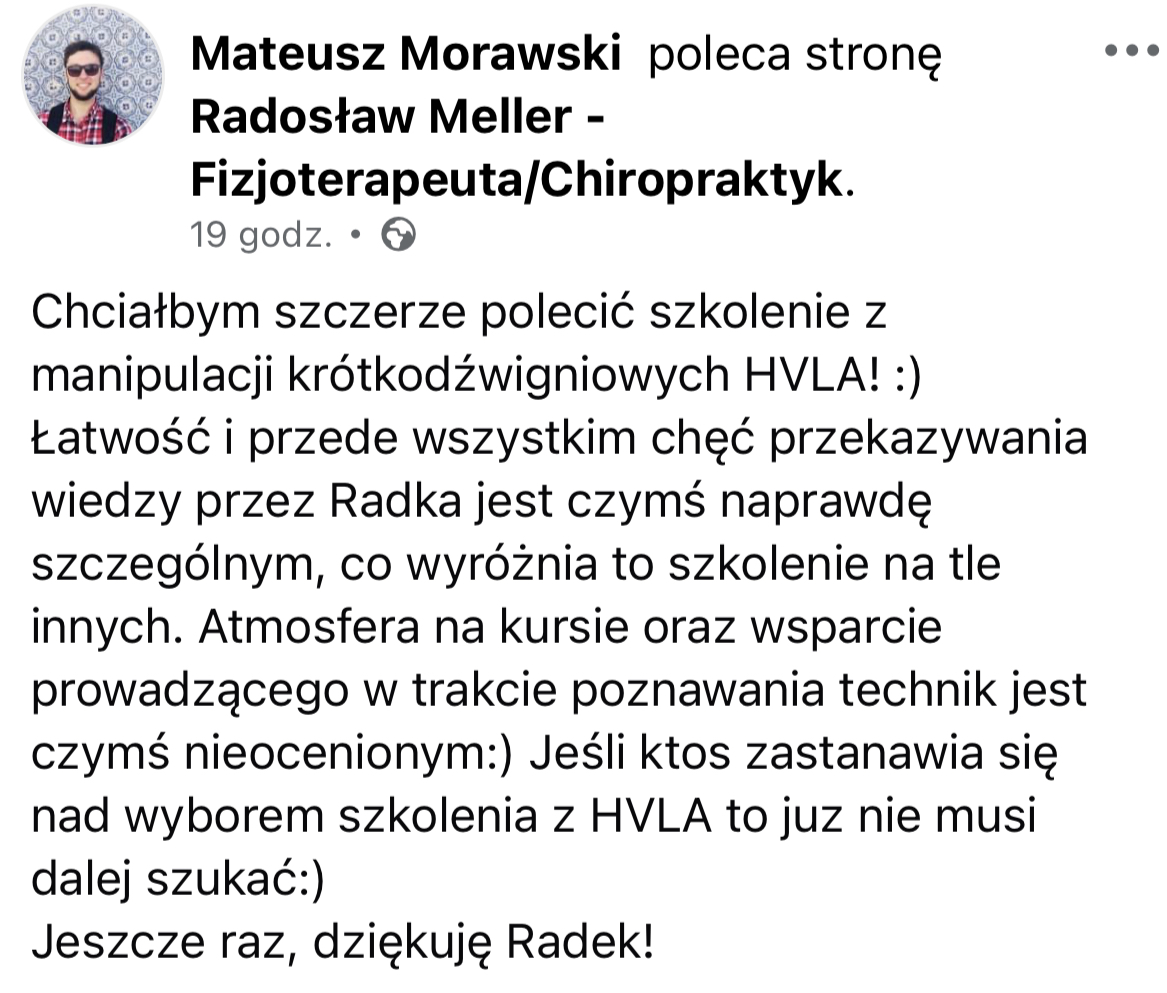 Opinia uczestnika 10xChiro