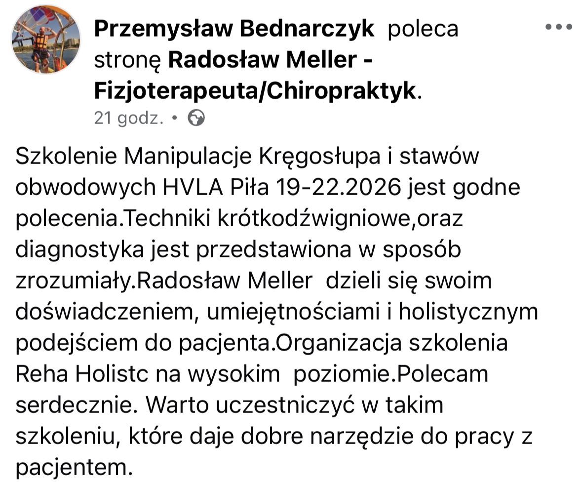 Opinia uczestnika 10xChiro