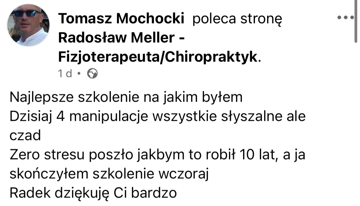 Opinia uczestnika 10xChiro