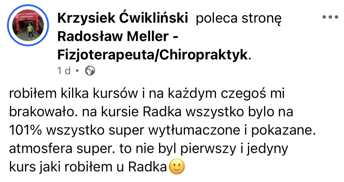 Opinia uczestnika 10xChiro