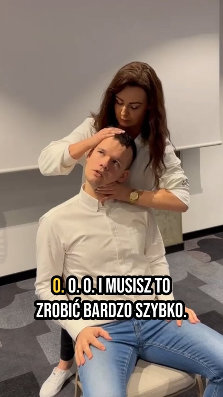 Kursantka — manipulacja odcinka piersiowego